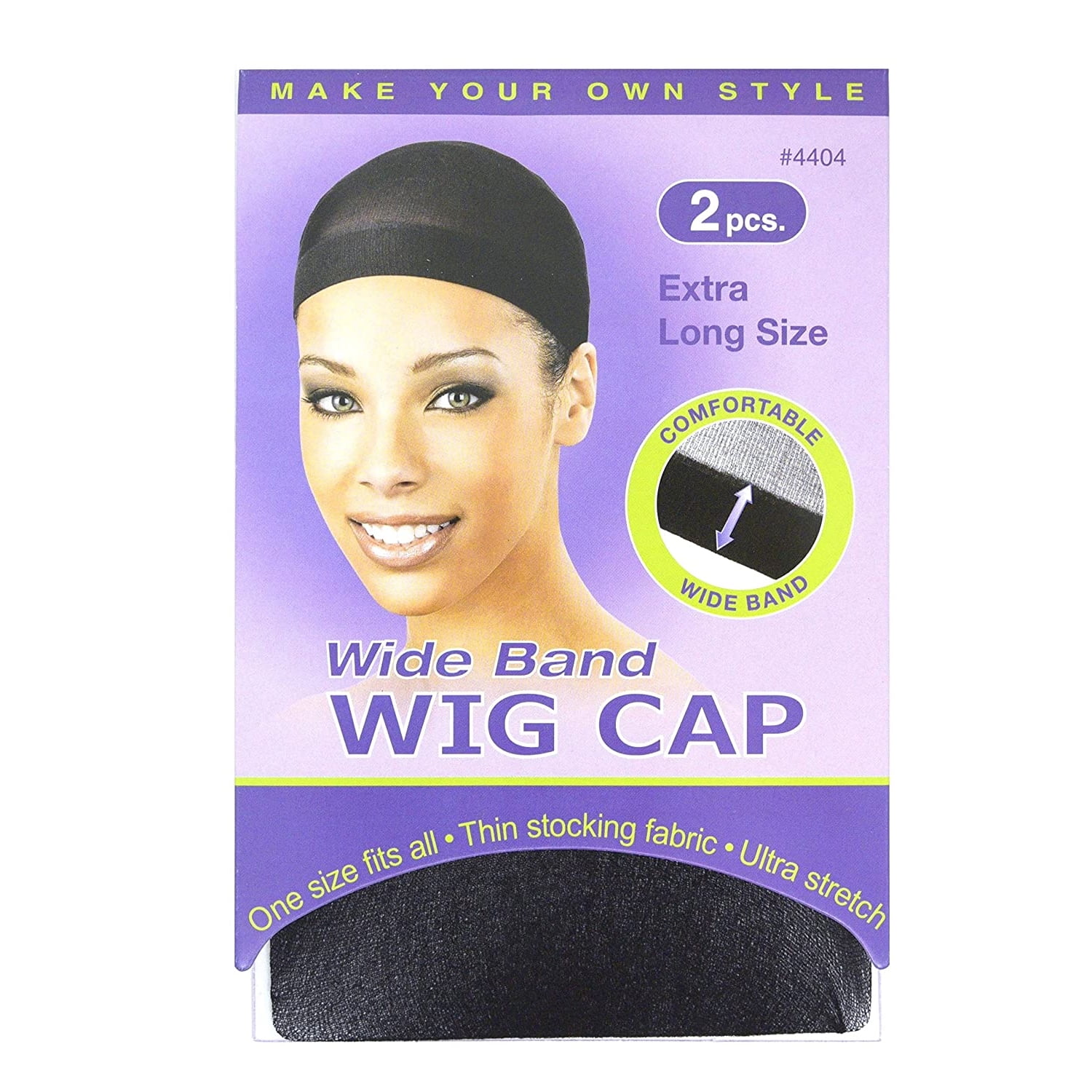 ANNIE Wide Band Wig Cap (2pcs) ANNIE Wide Band Wig Cap (2pcs)