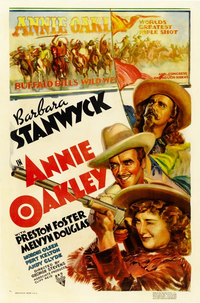 Annie Oakley Canvas Art - (11 x 17)