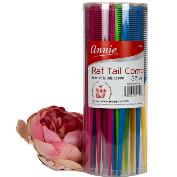 Annie Rat Tail Comb #350 - 36 pcs