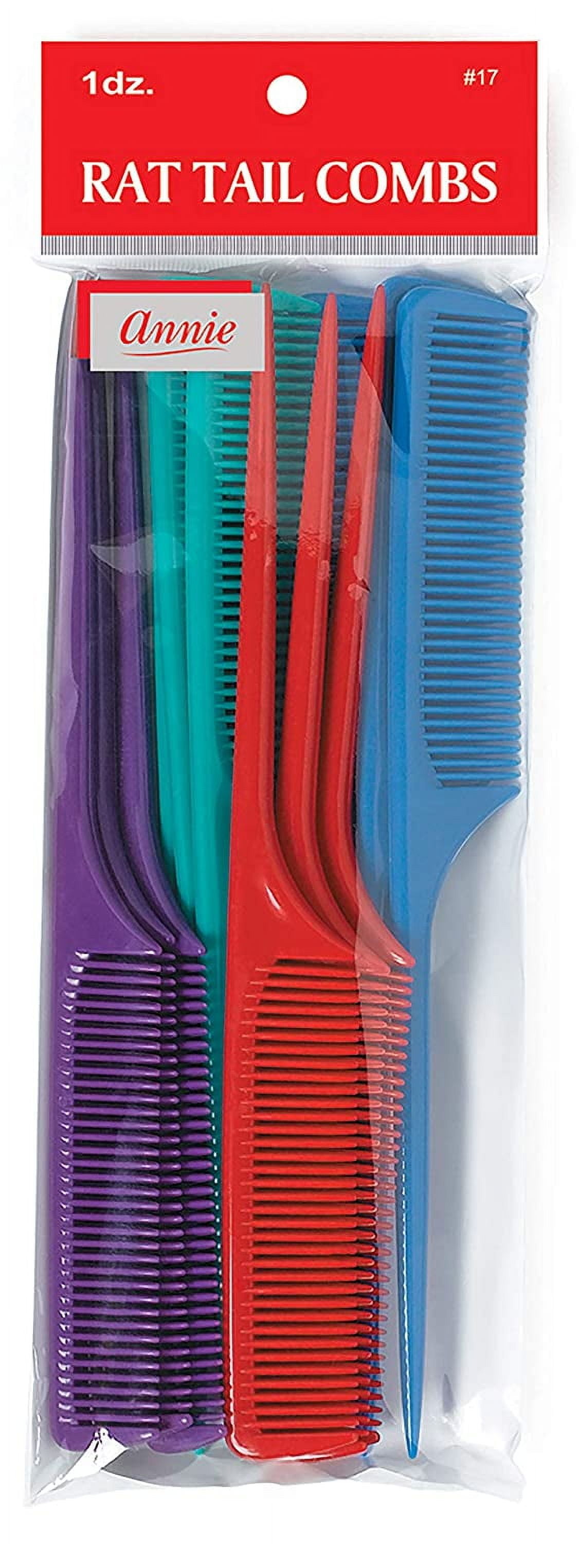 Annie Rat Tail Comb Set, 12 Count - Walmart.com