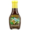 Annie,S Shiitake Sesame Vinaigrette Salad Dressing, Vegan, 8 Oz.