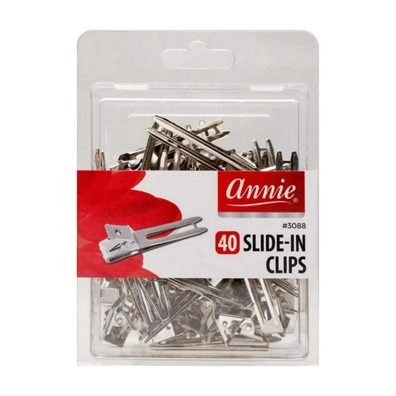 Annie Slide-In Clips - 40 Ct