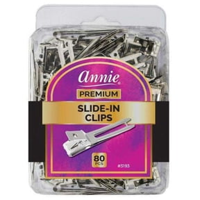 Annie Slide-In Clips, 80 Count