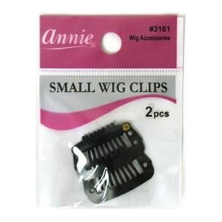 Annie Large Wig Clips Black, 2/PK 