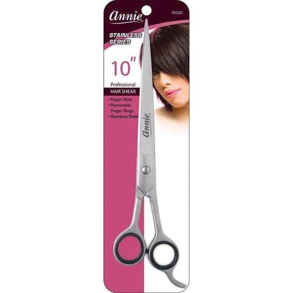 ANNIE STAINLESS SERIES 10 INCH PROFESSIONAL HAIR SHEARS