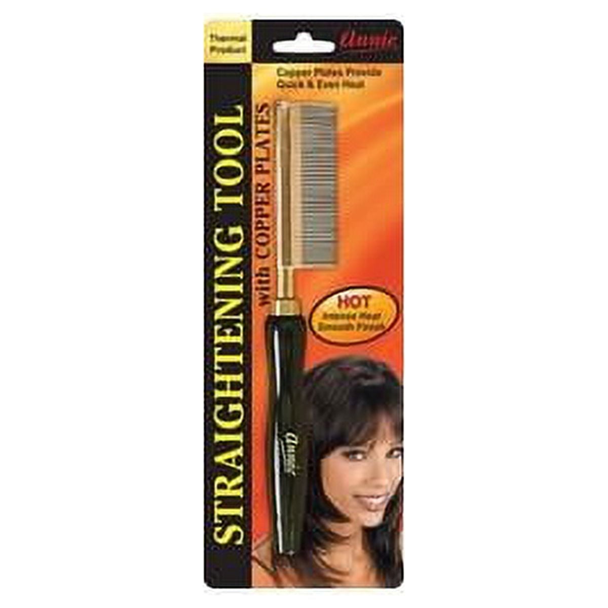 メーカー直売所 Fine Comb, Straightening Annie Teeth Walmart.com - Copper With ヘアスタイリング用品