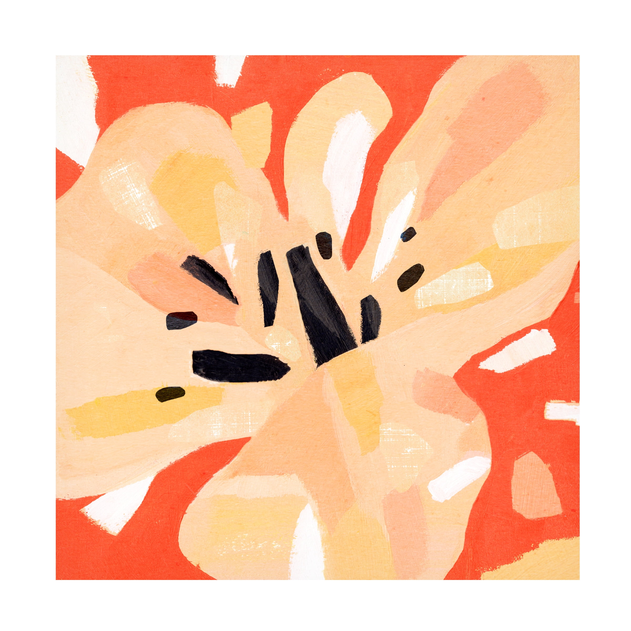 Annie Warren 'Boomin Bloom I' Canvas Art