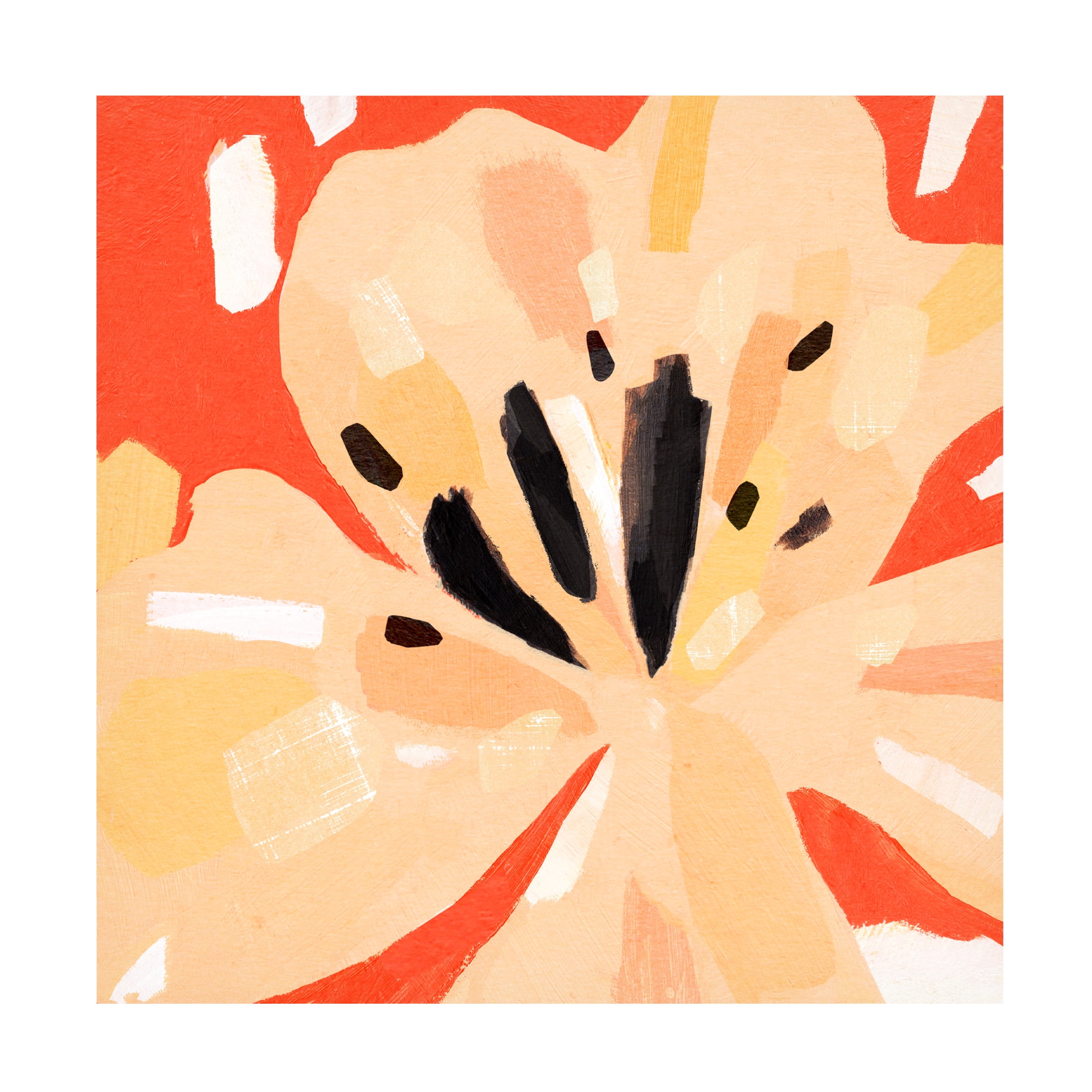 Annie Warren 'Boomin Bloom II' Canvas Art