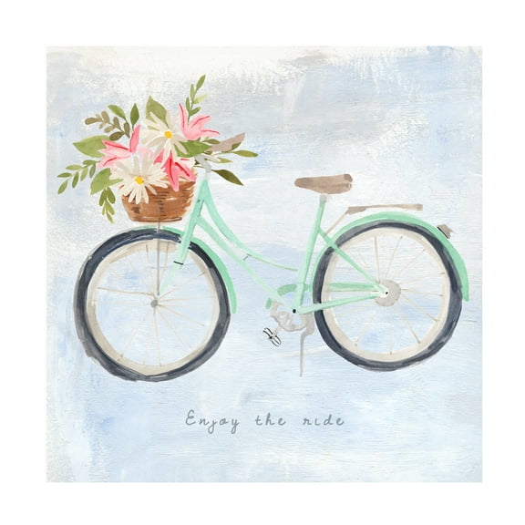 Annie Warren 'Enjoy the Ride I' Canvas Art
