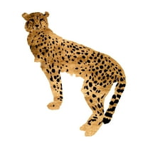 Annie Warren 'Golden Cheetah I' Canvas Art