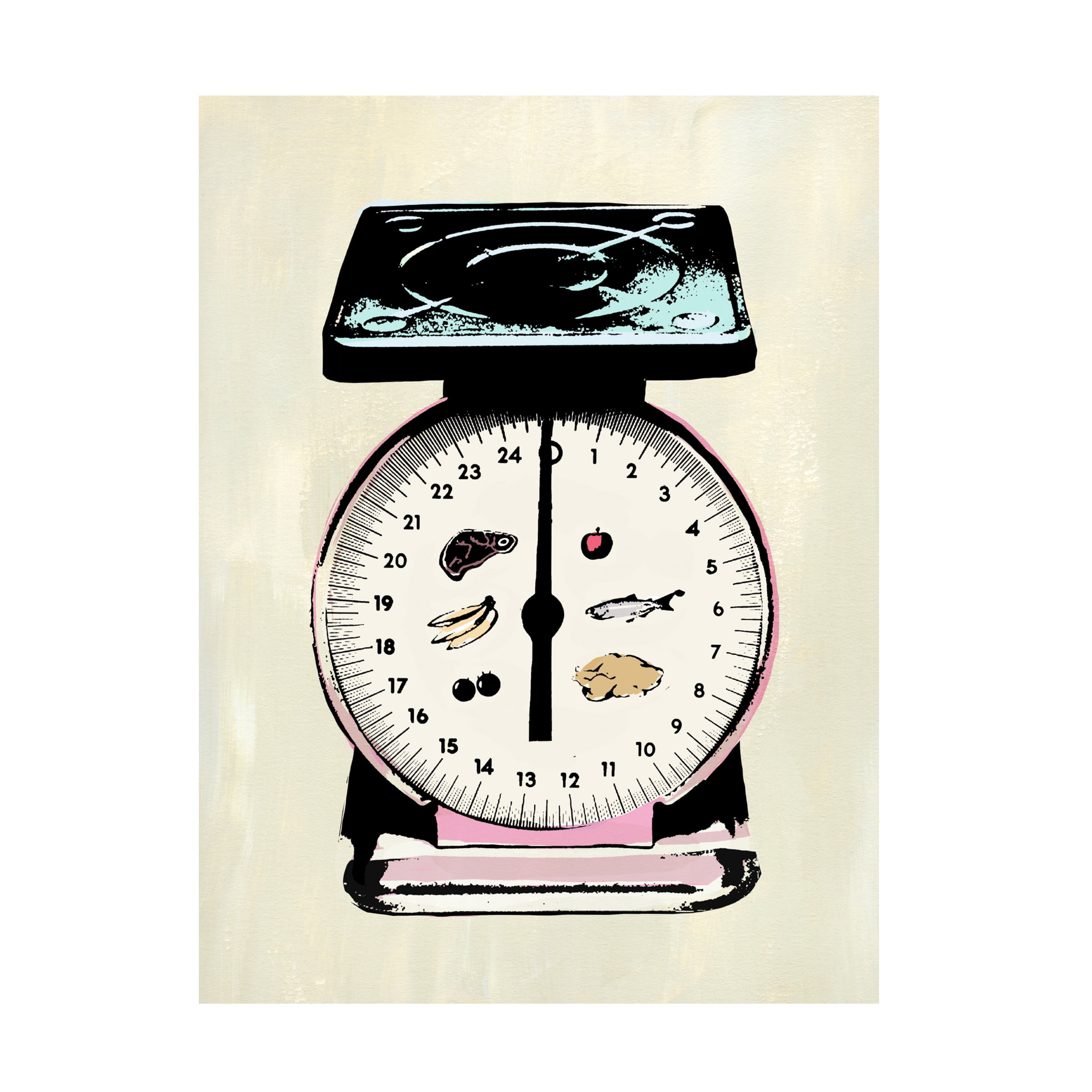 Annie Warren 'Retro Kitchen Appliance II' Canvas Art