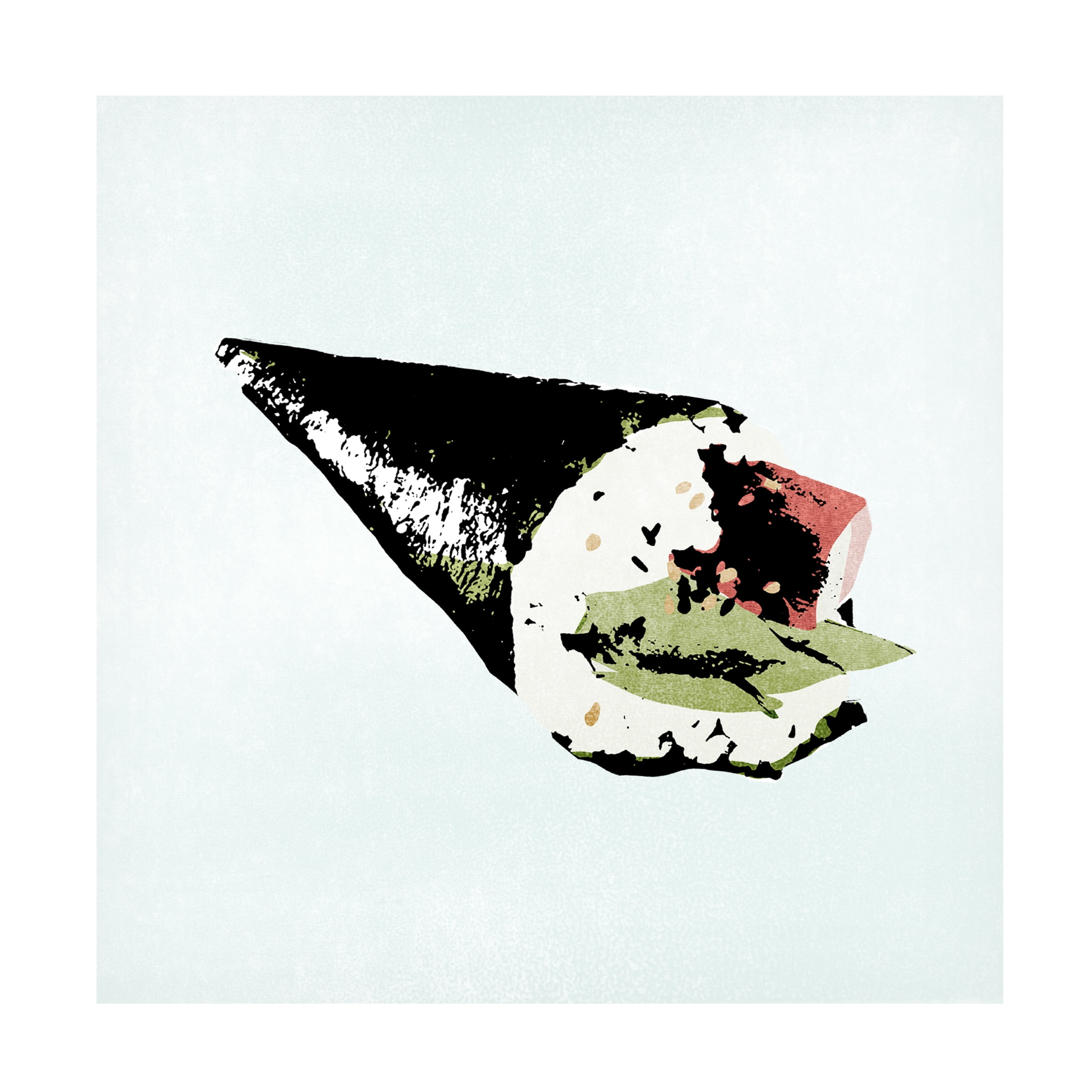 Annie Warren 'Sushi Style V' Canvas Art