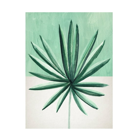 Annie Warren 'Verging Palm IV' Canvas Art