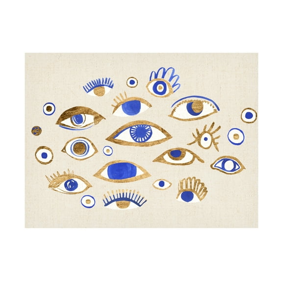 Annie Warren 'Weave of Intuition I' Canvas Art