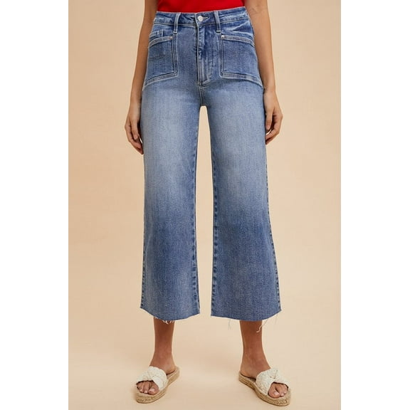 Annie Wear High Rise Wide Leg Jeans