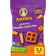 Annie's Certified Organic Cheddar Snack Mix, 2.5 oz Bag