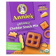Annie's Cheddar Snack Mix With Assorted Crackers and Pretzels, 9 oz