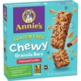 thumbnail image 1 of Annie's Chewy Granola Bars, Oatmeal Cookie, Gluten Free, 5 Ct, 4.9 oz, 1 of 8