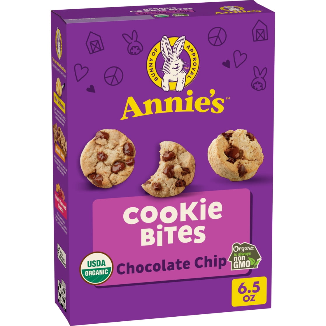 Annie's Chocolate Chip Organic Cookie Bites, 6.5 oz