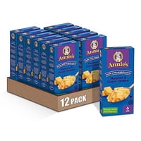 12-Pack Annie's Classic Cheddar Macaroni & Cheese Pasta & Mac & Cheese