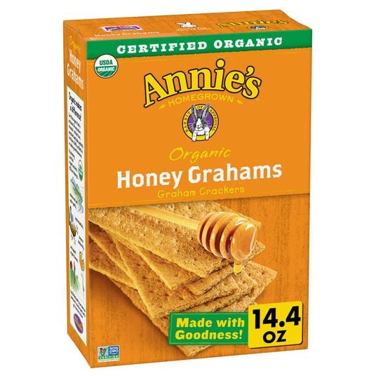 Annie's Crackers, Honey Graham, Organic-12 x 14.4 oz
