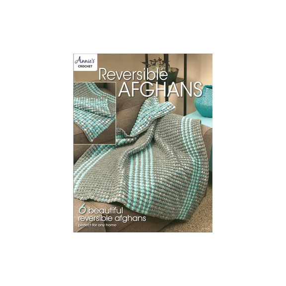 Annie's Crochet Reversible Afghans Bk