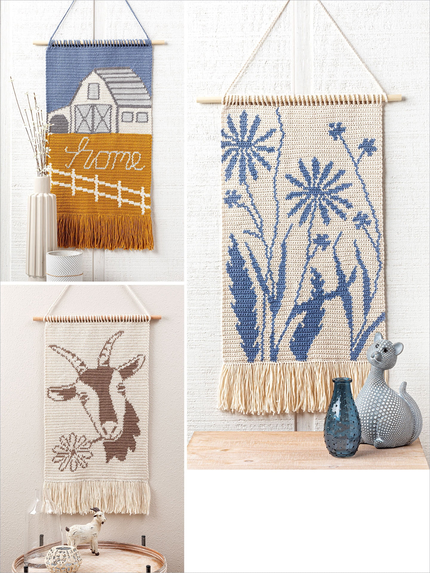 Annie's Decorative Crochet Wall Hangings - Walmart.com