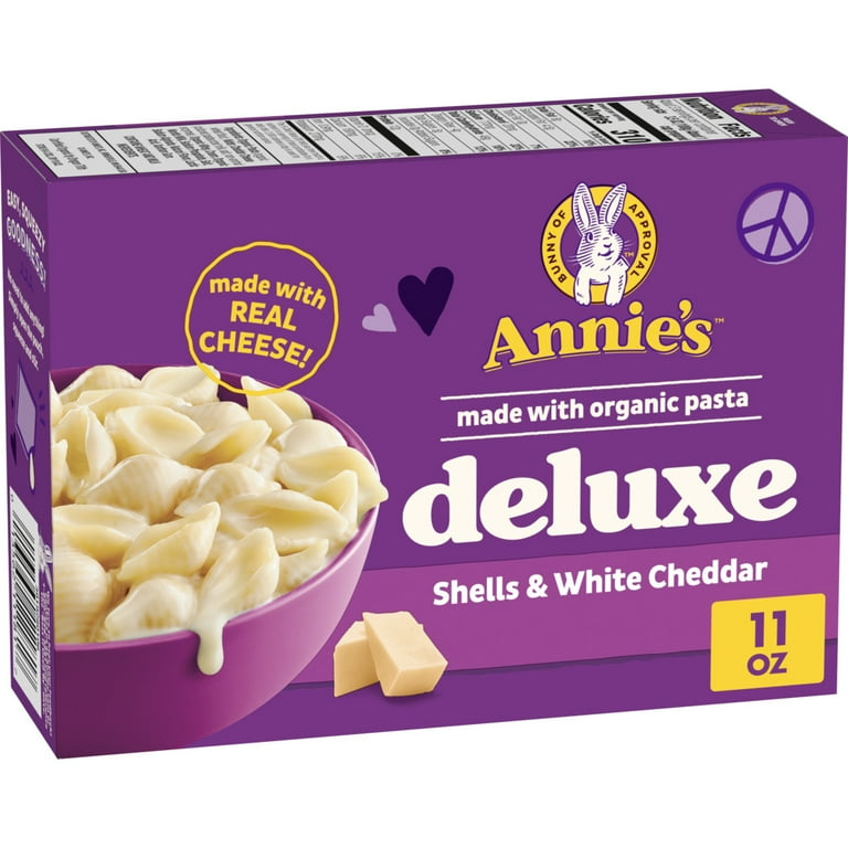 Annie's Deluxe Organic Pasta Mac and Cheese with Real White