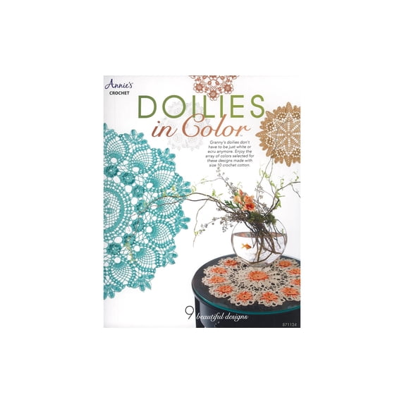 Annie's Crochet Doilies In Color Bk