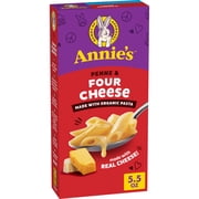 Annie's Penne and Four Cheese, Made with Organic Pasta and Real Cheese, 5.5 oz