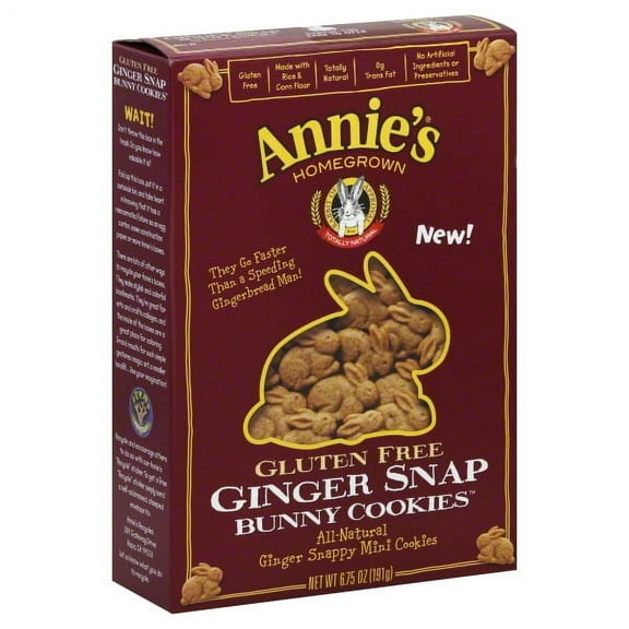 Annie's Gluten Free Ginger Snap Cookies