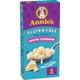 thumbnail image 1 of Annie's Gluten Free Rice Pasta and White Cheddar, Made with Real Cheese, 6 oz, 1 of 15