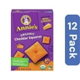 thumbnail image 1 of Annie's Homegrown Cheddar Square Crackers 7.5 oz (Pack Of 12), 1 of 1