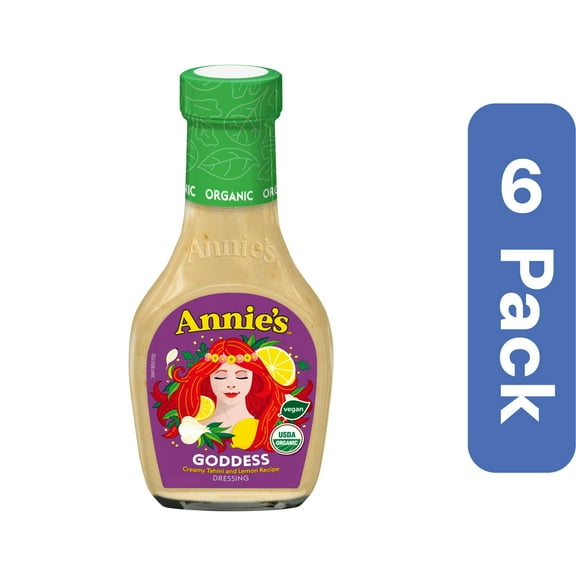 Annie's Homegrown Dressing Goddess 8 oz (Pack of 6)