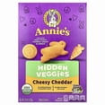 thumbnail image 1 of Annie's Homegrown, Organic Cheesy Cheddar Crackers with Hidden Veggies, 7.5 oz Pack of 3, 1 of 2