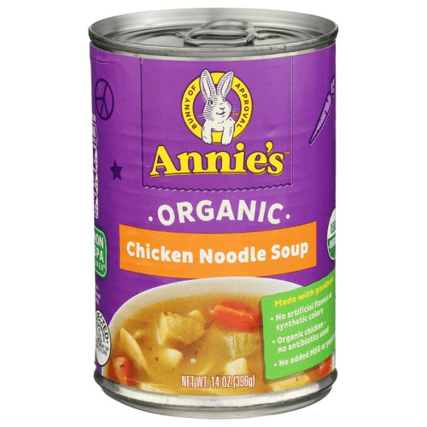 Annie's Homegrown Organic Chicken Noodle Soup 14 oz - Pack of 3