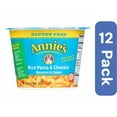 thumbnail image 1 of Annie's Homegrown Pasta Cup Rice & Cheddar 2.01 oz (Pack of 12), 1 of 3