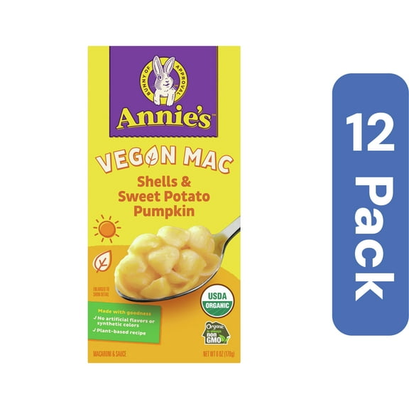 Annie's Homegrown Shells & Creamy Sauce Pasta 6 oz (Pack Of 12)