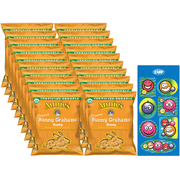 Annie's Organic Baked Graham Snacks Honey Bunny Grahams 1.25 oz (Pack of 20)