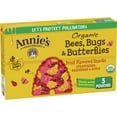 thumbnail image 1 of Annie's Organic Bees, Bugs, And Butterflies Fruit Snacks, 5 ct, 4 oz, 1 of 9