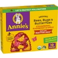 thumbnail image 1 of Annie's Organic Bees, Bugs, and Butterflies Fruit Flavored Snacks, 10 Pouches, 7 oz, 1 of 8