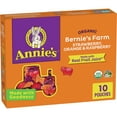 thumbnail image 1 of Annie's Organic Bernie's Farm Fruit Flavored Snacks, Gluten Free, 10 Pouches, 7 oz, 1 of 9