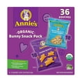 thumbnail image 1 of Annie's Organic Birthday Cake Bunny Grahams and Cheddar Bunnies Snack Pack 36 Count, 36 oz, 1 of 11