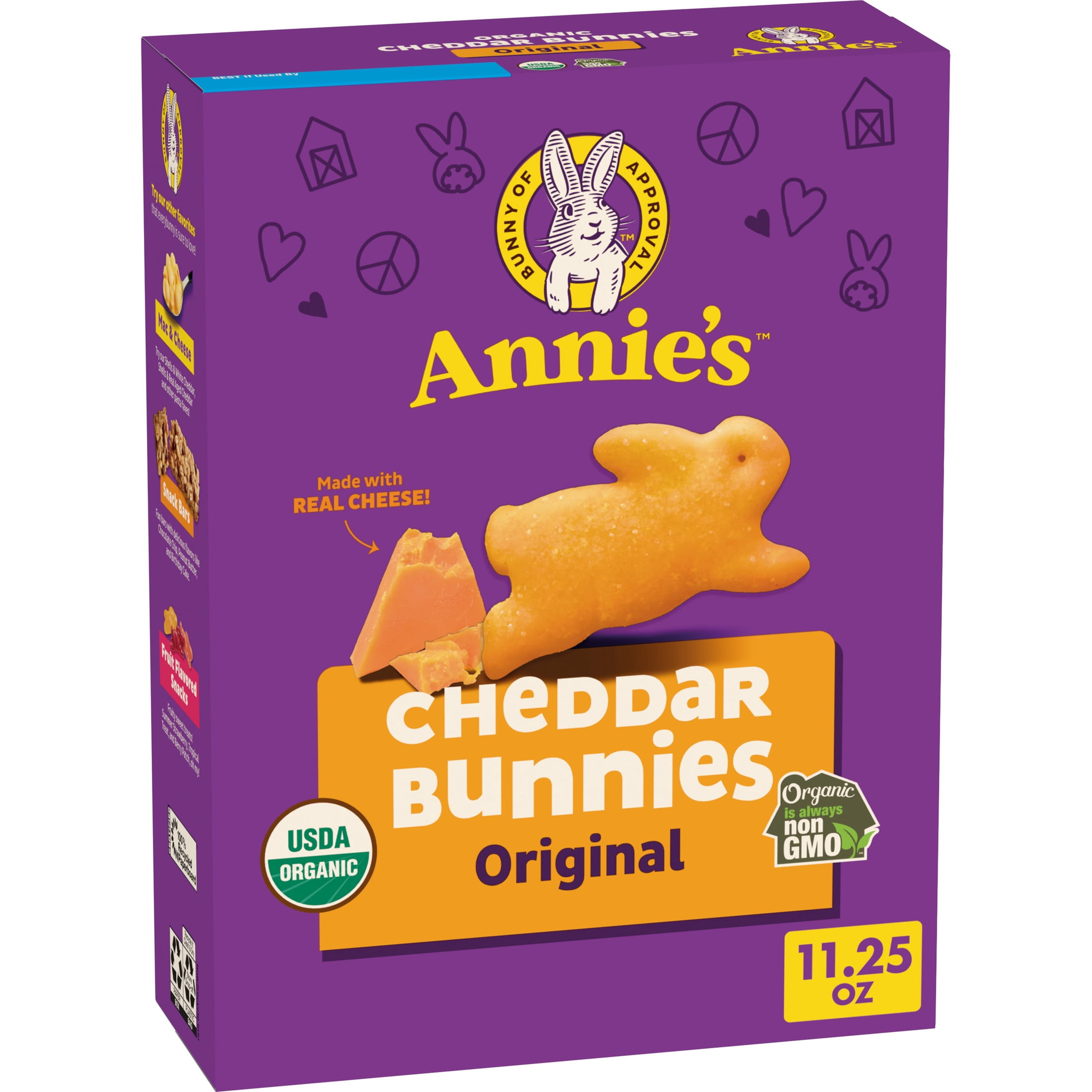 ANNIES BUNNIES BKD SNCK CRCKRS CHDR