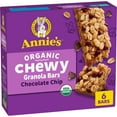 thumbnail image 1 of Annie's Organic Chewy Granola Bars, Chocolate Chip, 6 Bars, 5.34 oz, 1 of 14