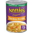 thumbnail image 1 of Annie’s Organic Chicken Noodle Canned Soup, Ready To Serve, 14 oz. (Pack of 8), 1 of 5
