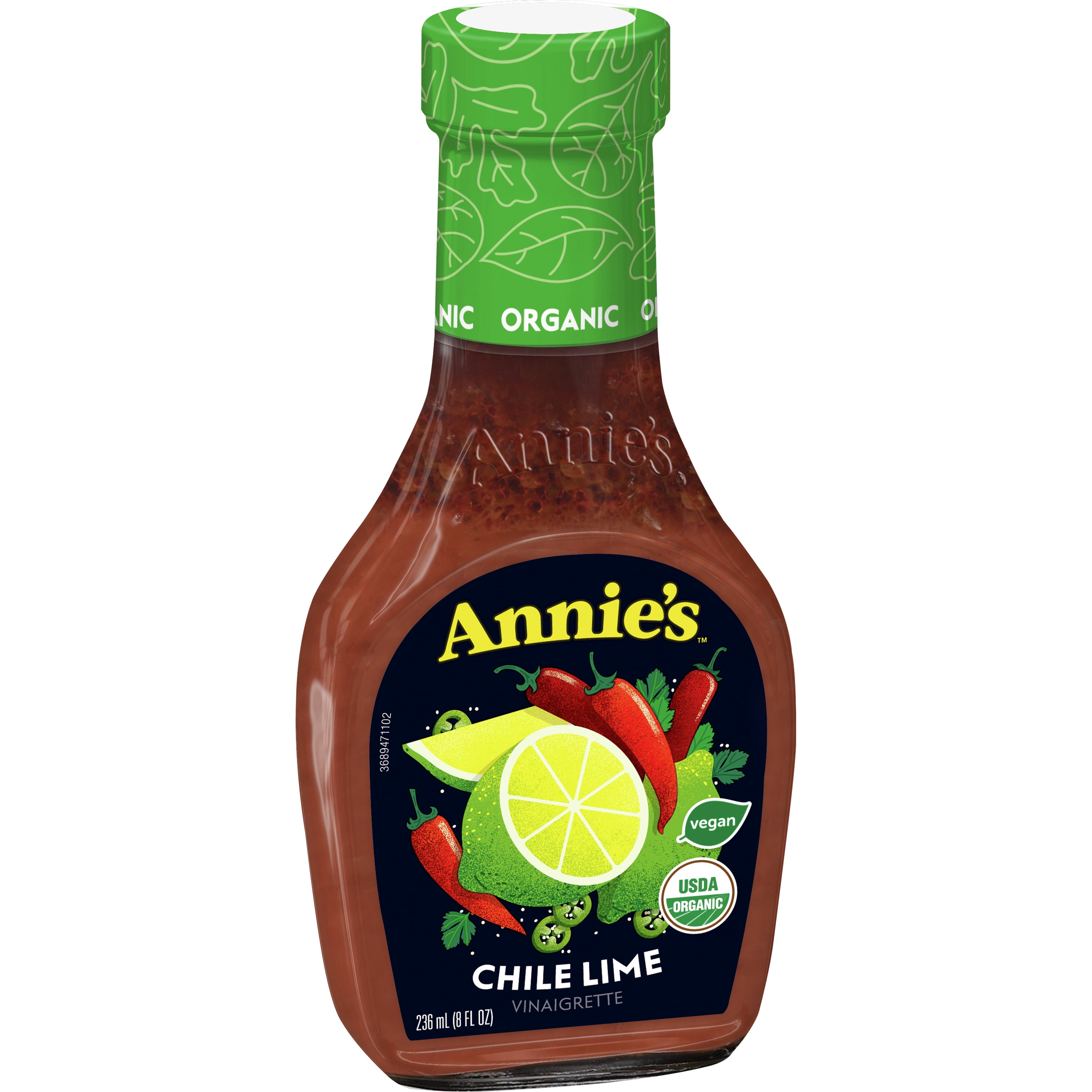 Annie's Organic Chile Lime Vinaigrette Salad Dressing, Vegan, NonGMO