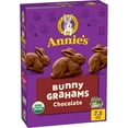 thumbnail image 1 of Annie's Organic Chocolate Bunny Graham Snacks, 7.5 oz, 1 of 13