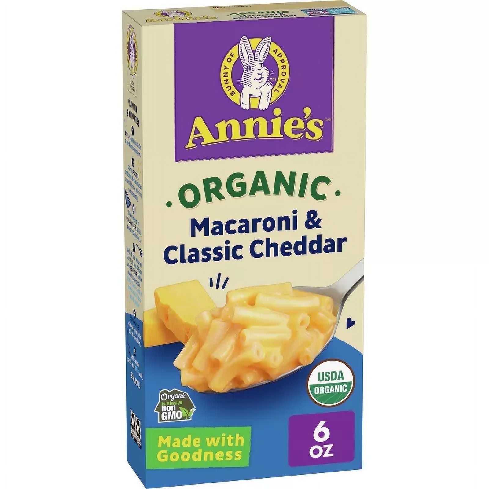 Annie's Organic Classic Macaroni & Cheese 6oz