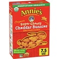 thumbnail image 1 of Annie's Organic Extra Cheesy Cheddar Bunnies Snack Crackers, 7.5 oz (Pack of 12), 1 of 9